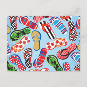 flinflip flops Sandals Vykort