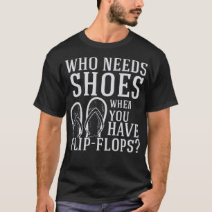 Flinflip flops som behöver skor t shirt