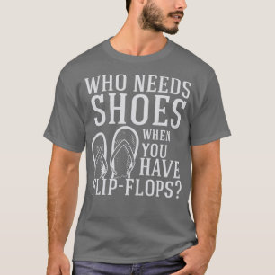 Flinflip flops som behöver skor t shirt