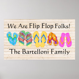 FLINFLIP FLOPS - SRF POSTER