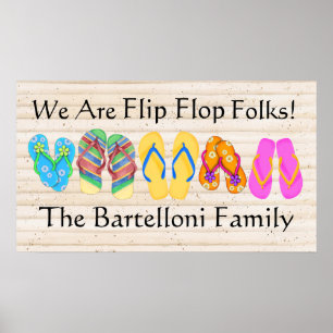 FLINFLIP FLOPS - SRF POSTER