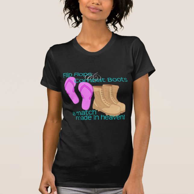 Flinflip flops & stridkängor tee shirt (Framsida)