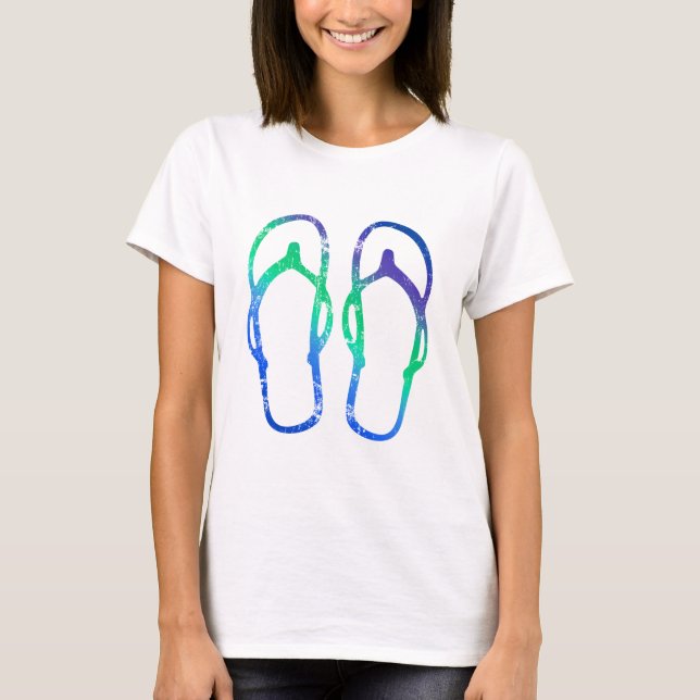 Flinflip flops tee shirt (Framsida)