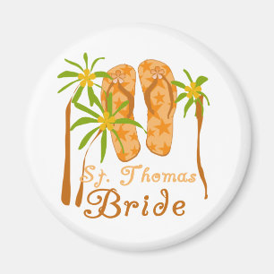 Flinflip flopsSt Thomas brud Magnet