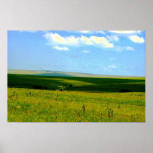 Flint Backe i Kansas Poster