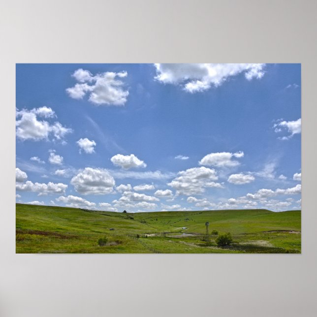 Flint Hills Ranch, Kansas Poster (Framsidan)