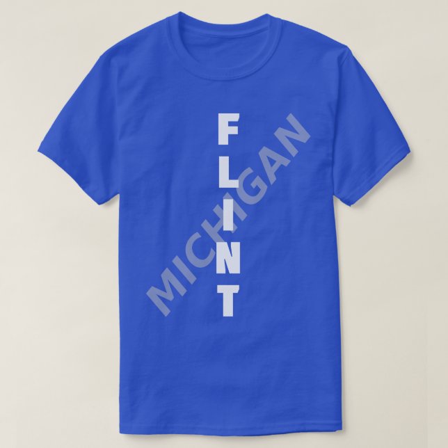 Flint Michigan 20 T Shirt (Design framsida)