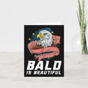 Flint Skall Är Vackert 4:e Juli Patriotisk Örn USA Kort