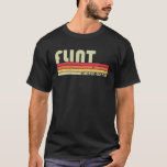FLINT Surname Funny Retro Vintage 80s 90s Birthday T Shirt<br><div class="desc">FLINT Surname Funny Retro Vintage 80s 90s Birthday Reunion</div>