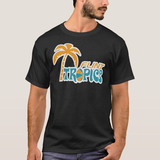 Flint Tropikernas Retro Essential T-Shirt (Framsida)