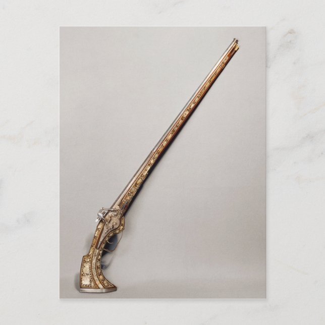 Flintlock-gevär Vykort (Framsida)