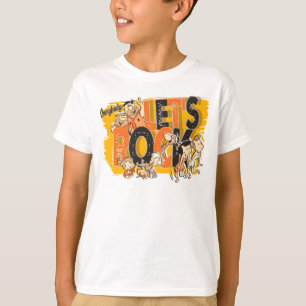 Flintstenarna Alla Låt oss Sten T Shirt