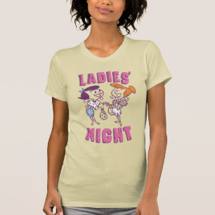 Flintstenarna  Betty & Wilma - Dam Night T Shirt