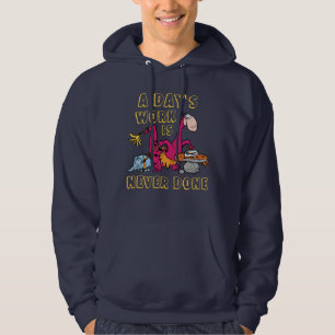 Flintstenarna Dino Städning House Hoodie
