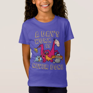 Flintstenarna Dino Städning House T Shirt