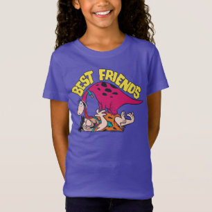 Flintstenarna Fred & Dino - Bästa vänner T Shirt