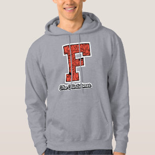 Flintstenarna Kollegium i Stil Monogram Hoodie