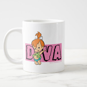 Flintstenarna Småstarna - Little Diva Jumbo Mugg