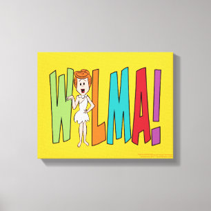 Flintstenarna WILMA! Canvastryck