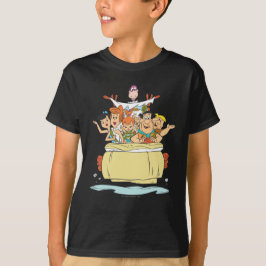 Flintstone Family Roadtrip T-shirt