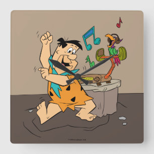 Flintstonedansen för Flintstones   Fred Fyrkantig Klocka