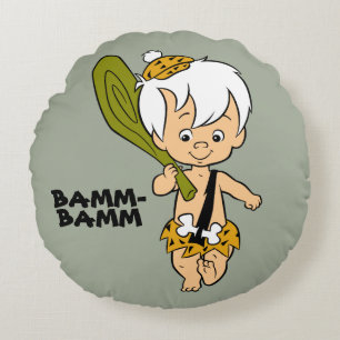 Flintstones Bamm-bamm Rubble Rund Kudde