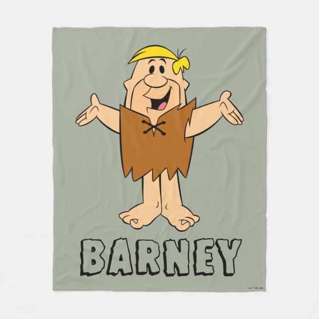 Flintstones | Barney Rubble Fleecefilt (Framsidan)