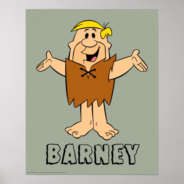 Flintstones | Barney Rubble Poster (Framsidan)