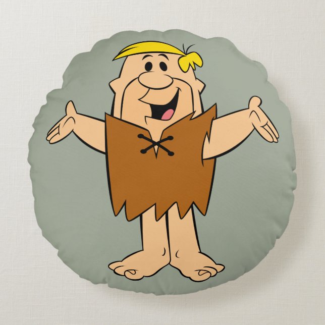 Flintstones | Barney Rubble Rund Kudde (Framsidan)