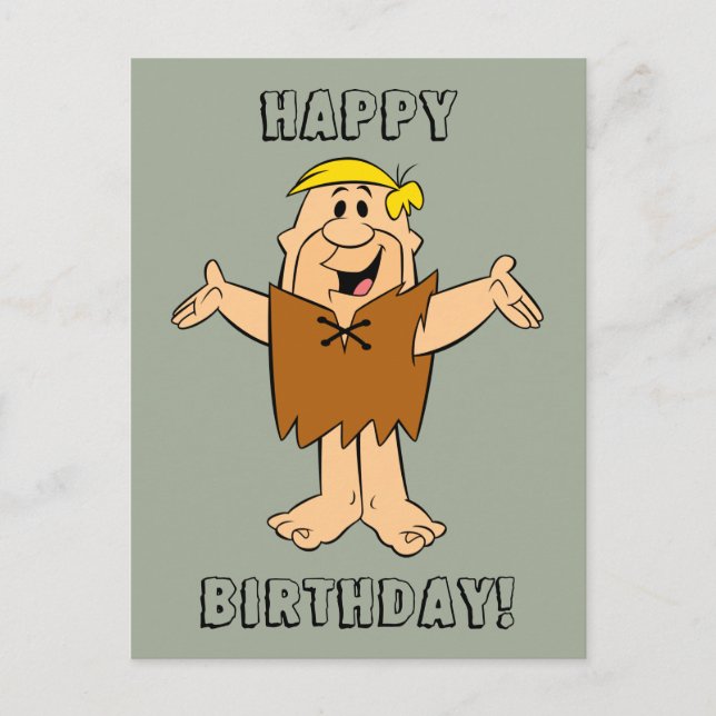 Flintstones | Barney Rubble Vykort (Framsida)