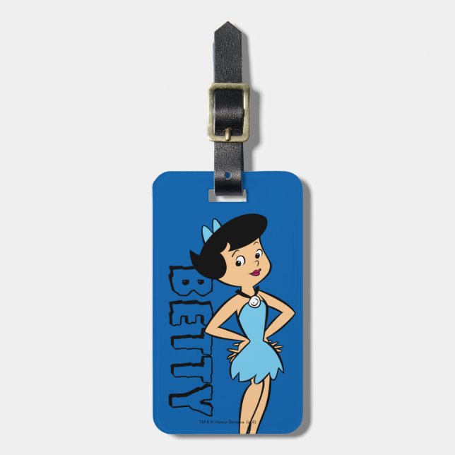 Flintstones | Betty Rubble Bagagebricka (Vertikal Framsida)