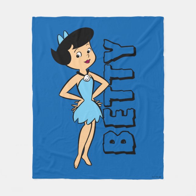 Flintstones | Betty Rubble Fleecefilt (Framsidan)