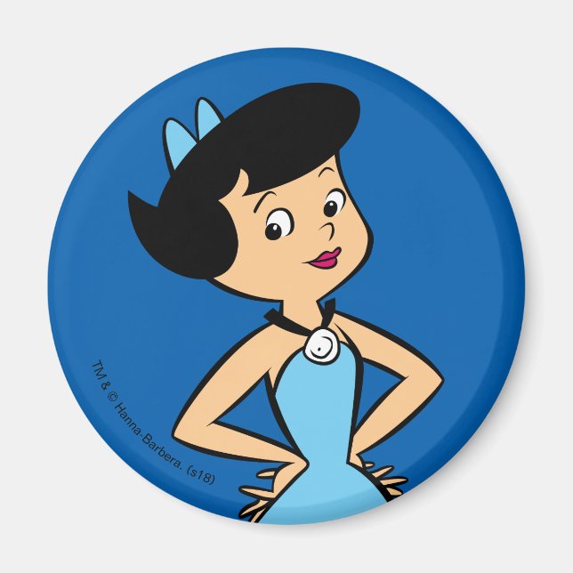 Flintstones | Betty Rubble Magnet (Framsidan)