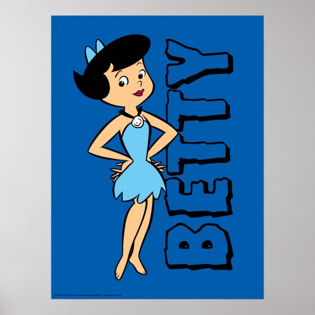 Flintstones | Betty Rubble Poster (Framsidan)