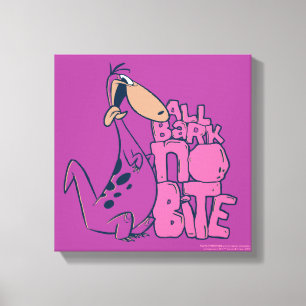 Flintstones Dino - All Bark No Bita Canvastryck