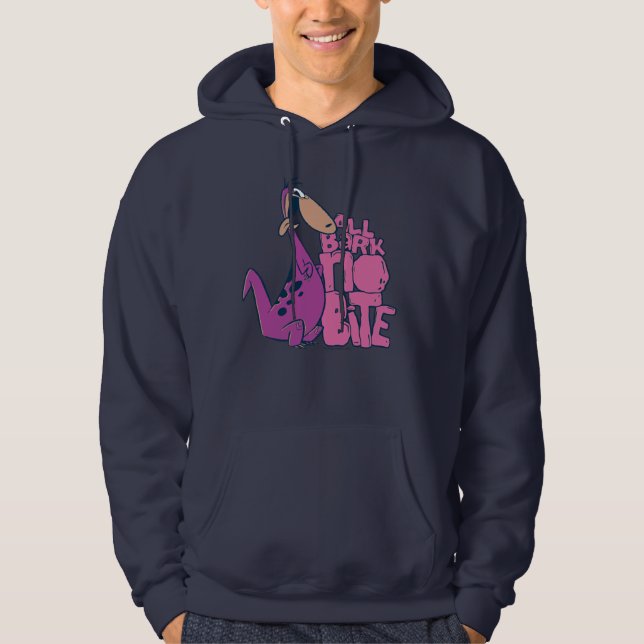 Flintstones | Dino - All Bark No Bita Hoodie (Framsida)
