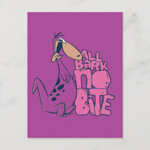 Flintstones   Dino - All Bark No Bita Inbjudan Vykort