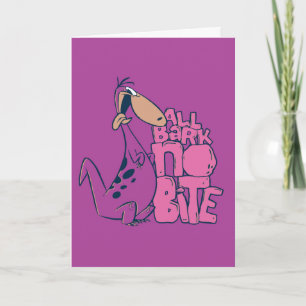 Flintstones Dino - All Bark No Bita Kort