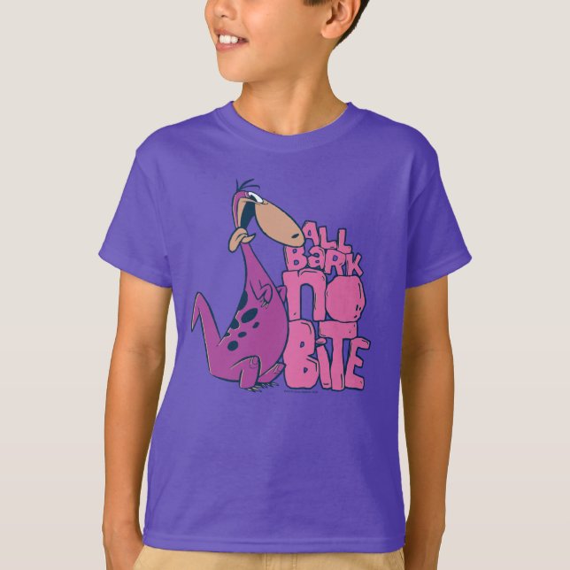 Flintstones | Dino - All Bark No Bita T Shirt (Framsida)