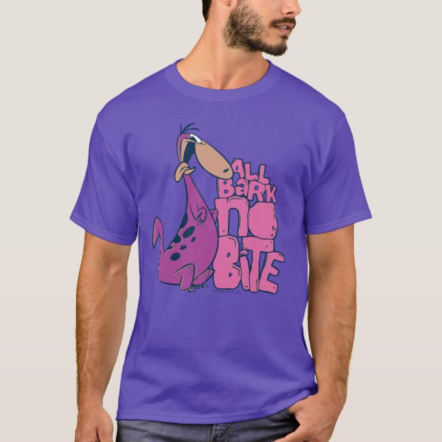 Flintstones | Dino - All Bark No Bita T Shirt (Framsida)