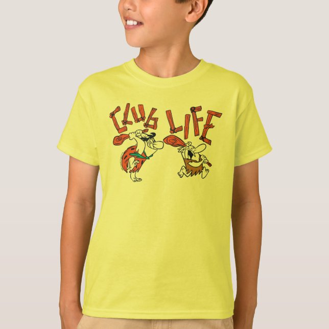 Flintstones | Fred & Barney - Klubb Life T Shirt (Framsida)