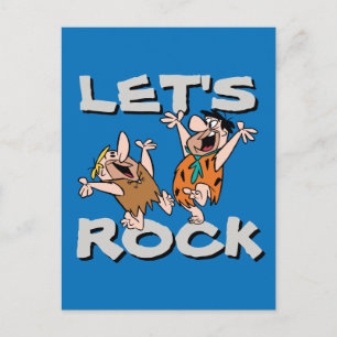 Flintstones   Fred & Barney - Låt oss Sten Inbjudan Vykort
