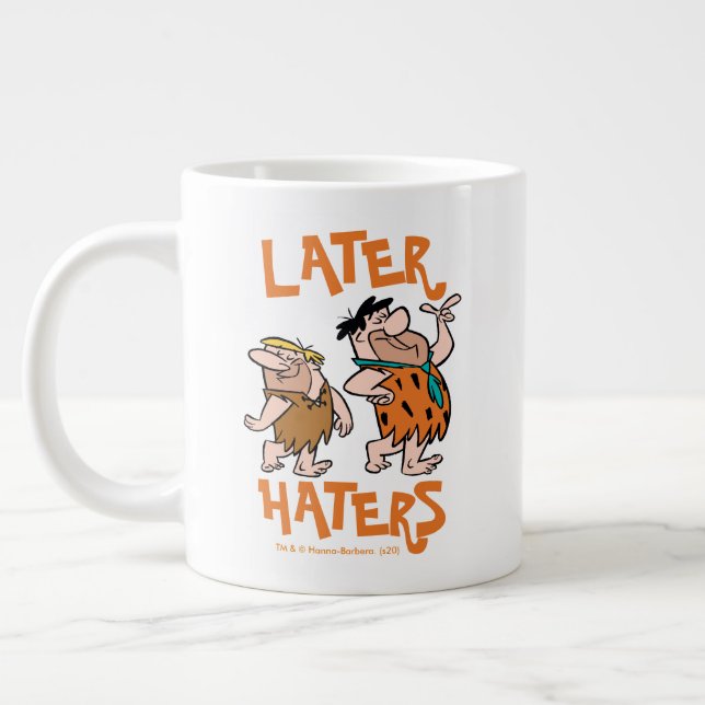 Flintstones | Fred & Barney - Senare Haters Jumbo Mugg (Vänster)