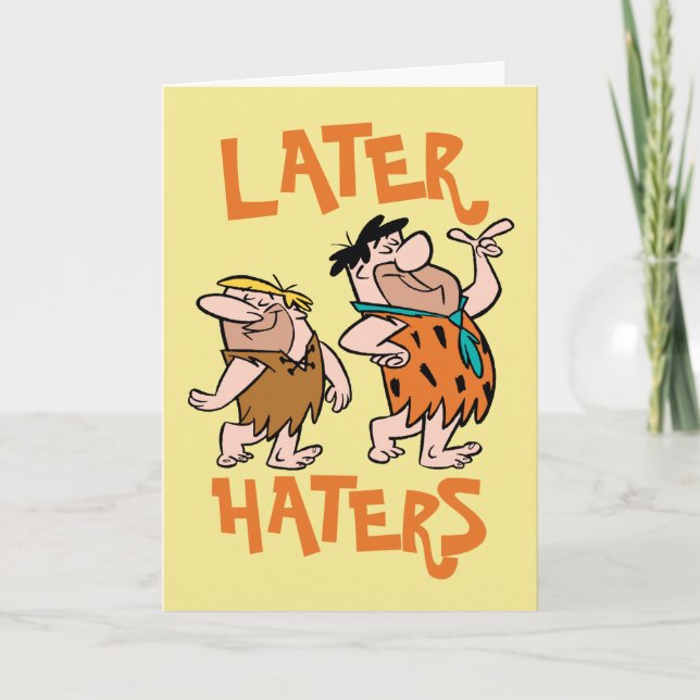 Flintstones | Fred & Barney - Senare Haters Kort (Framsida)