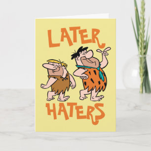 Flintstones Fred & Barney - Senare Haters Kort
