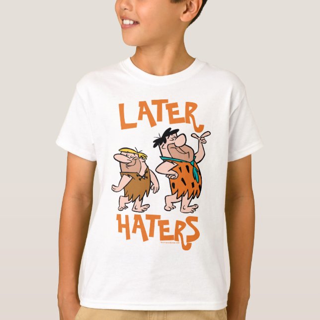 Flintstones | Fred & Barney - Senare Haters T Shirt (Framsida)