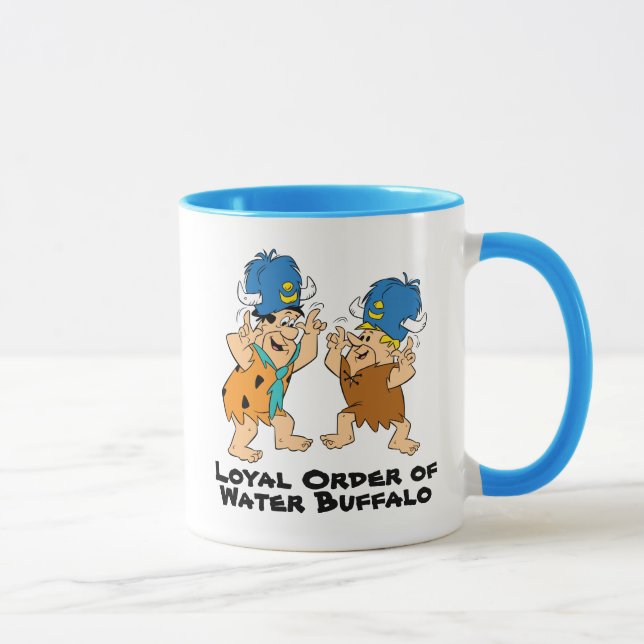 Flintstones | Fred & Barney Vatten Buffaloes Mugg (Höger)