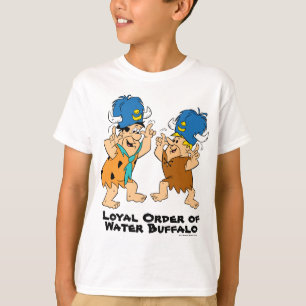Flintstones   Fred & Barney Vatten Buffaloes Tee