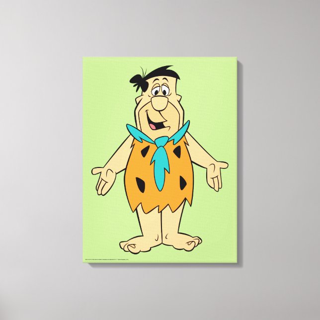 Flintstones | Fred Flintstone Canvastryck (Framsida)