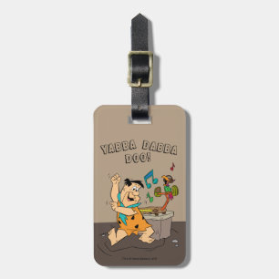 Flintstones   Fred Flintstone Dancing Bagagebricka
